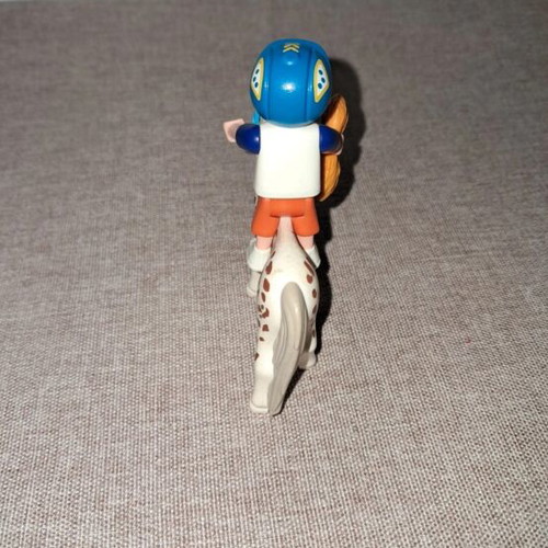 Playmobil boy with pony like new