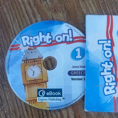 CD for English learning like new