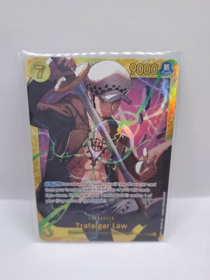 Κάρτα Trafalgar Law SEC σαν καινούργιο, One Piece Card Game