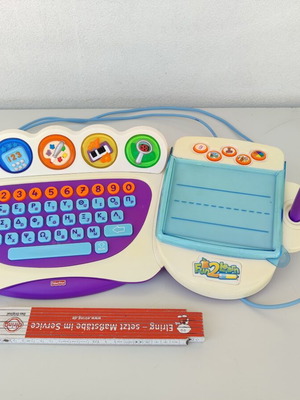 Fisher-Price Fun-2-Learn Computer Cool School like new educational toy
