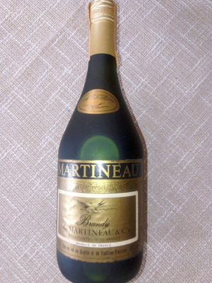 Collectible Martineau Brandy vintage 70s sealed