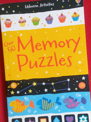 Memory Puzzles book new for children, memory enhancement