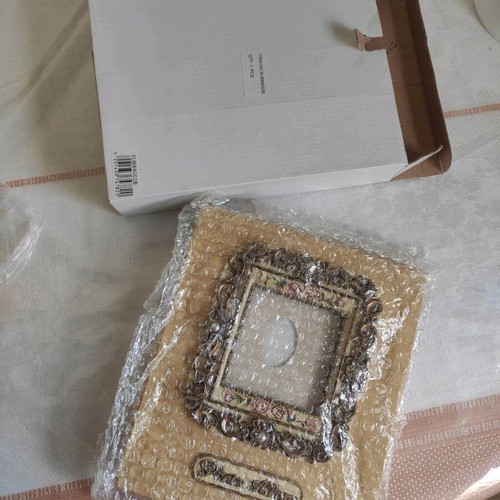 Vintage wooden handmade photo album brand new