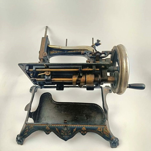 Antique Sewing Machine "Vasilissa Olga" used, rare collectible