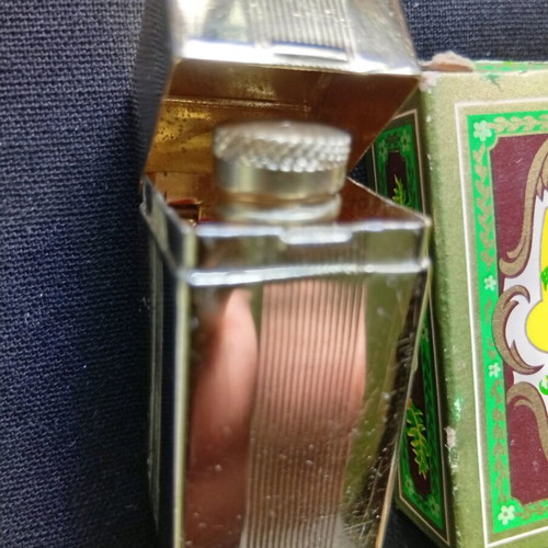 Mini perfume like new with two small soaps lot
