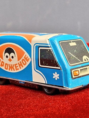 Tin Soviet toy truck used from 70s-80s