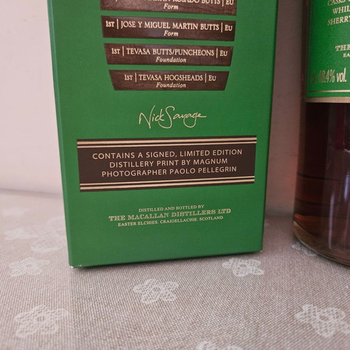 Macallan Edition No4 with Paolo Pellegrin photo, new