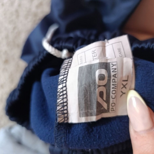 Po yxl blue tracksuit used