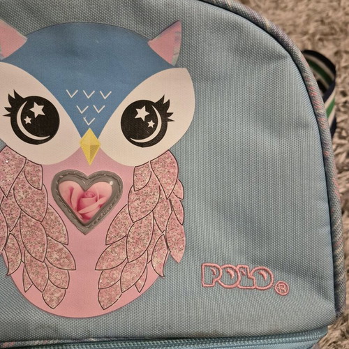 Polo lunch bag with two compartments used