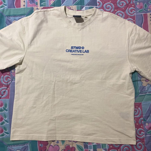 Oversized Stwd T-shirt Pull & Bear new, yellow, size M