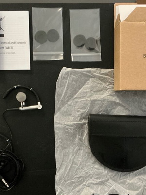 Bang and Olufsen A8 Wired Earphones black/alum like new
