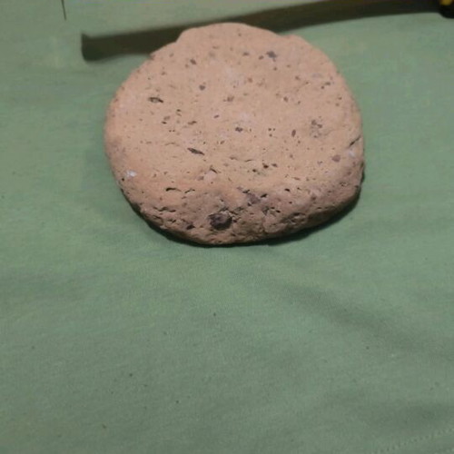Decorative flat stone new, ready for painting 1 piece