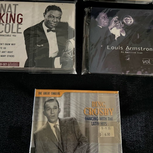 7 CD jazz σαν καινούργια, πακέτο