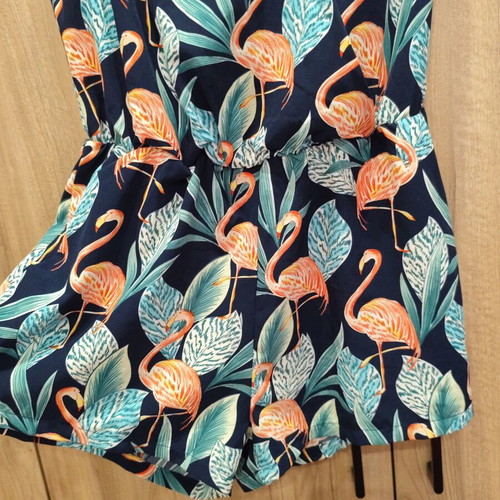 Millenium tropical print overall like new, size S