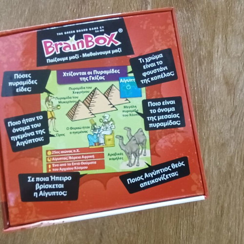 Brain Box World History board game like new