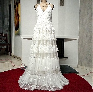 Καινούριο νυφικό MAYA DELUXE. Φθηνό νυφικό φόρεμα . Sale wedding dress. Οικονομικά καινούρια νυφικά.