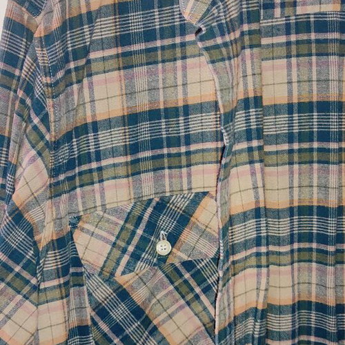Men's plaid shirt size L like new