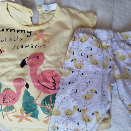 Summer sets for babies up to 6 months, 4 used pieces