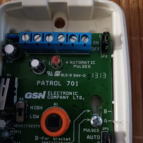 GSN Alarm Security Sensor Radar Like New