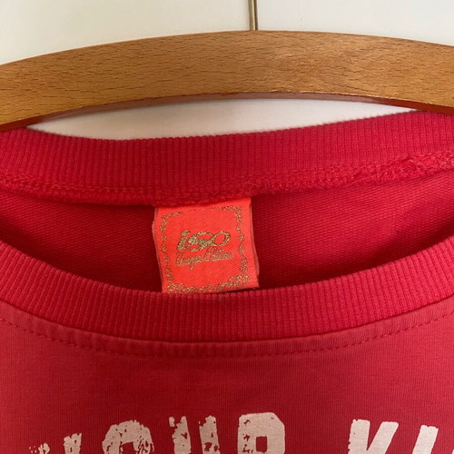 ISO CROP shirt used with drawstring at hem