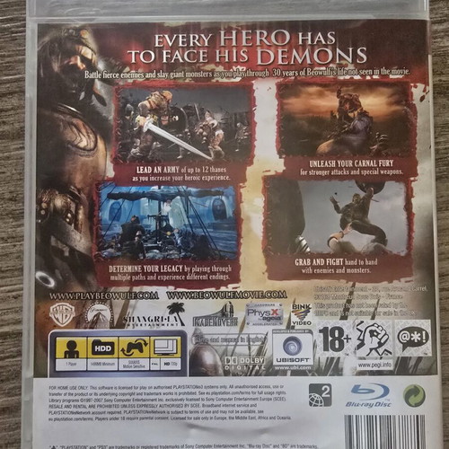 Beowulf PS3 game