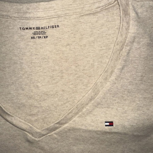 Tommy Hilfiger women's beige T-shirt XS