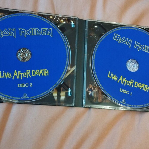 Iron Maiden Live After Death CD like new, metal