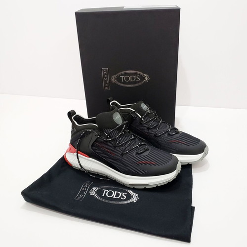 Tod's No Code J 07i sneakers new, men's size 8-42.5, black