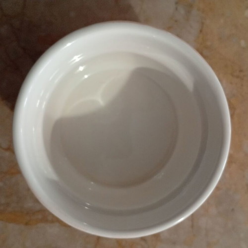 Small ceramic bowl used
