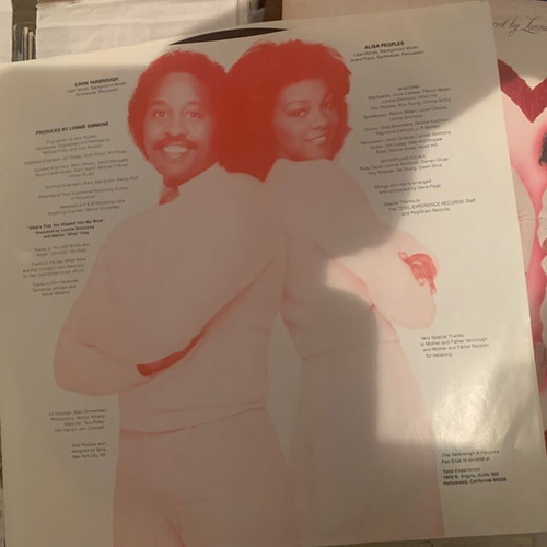 Yarbrough & Peoples Heartbeats vinyl LP used, electronic