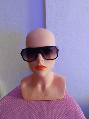 Marc Jacobs women's sunglasses, dark blue with silver details