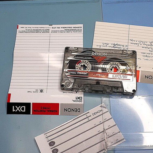 Denon DX1/60 cassette tape like new, normal position