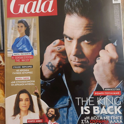GALA Magazine Issue 221 September 2022 with Robbie Williams Cover like new