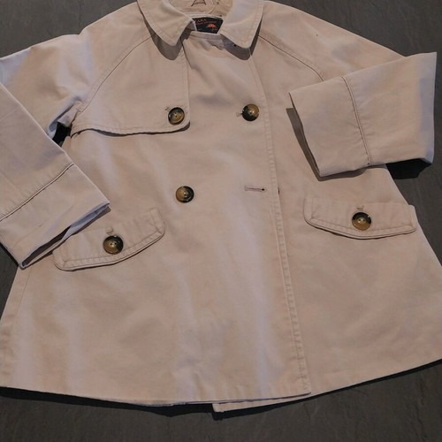 Zara kids trench coat 6 years like new, beige