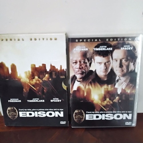 Edison DVD used with Greek subtitles, drama thriller