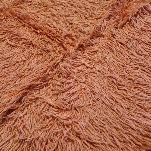 Flokati rug like new, handmade, 178x210 cm, wool
