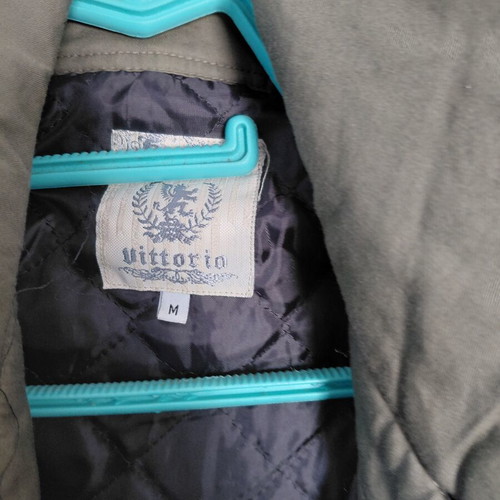 Khaki outerwear used, autumn jacket, size M