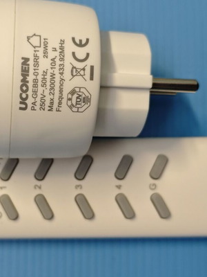 Wireless Remote Control Sockets Ucomen new, 2300W, 30m range