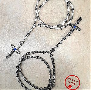 Paracord rosary. Ροζαριο σε διάφορα χρώματα της επιλογής σας!