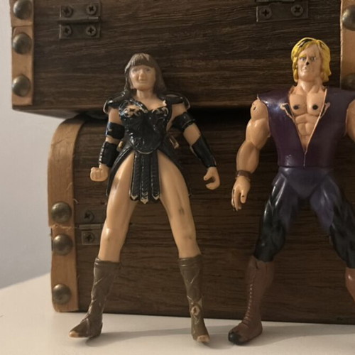 Xena & Hercules collectible action figures like new