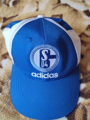 Adidas FC Schalke 04 Vintage Καπέλο Ποδοσφαίρου 90s Ένα Μέγεθος Ενηλίκων σαν καινούργιο
