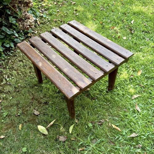 Wooden rustic table like new with natural finish