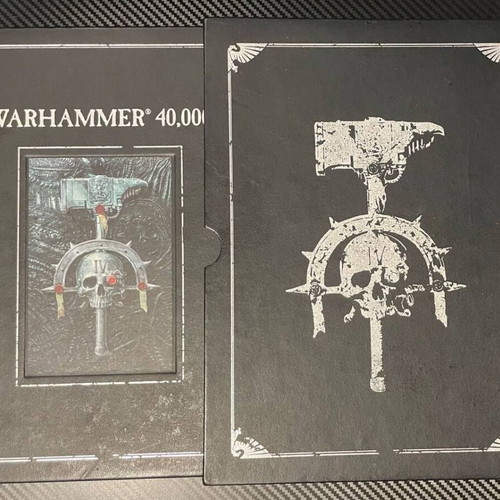 Warhammer 40k Rulebook 4th Edition Collector's Limited Copy σαν καινούργιο