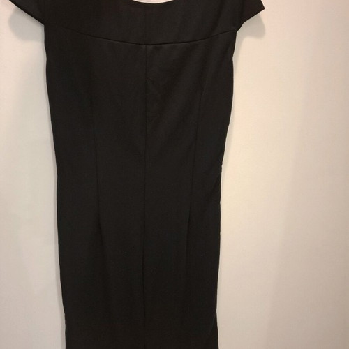 Black and white women's dress like new, size S