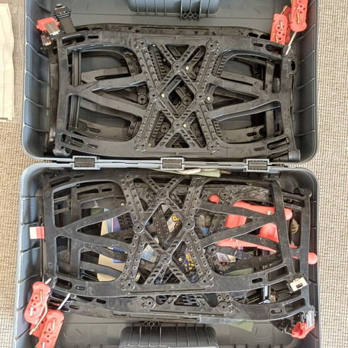 Biathlon BA17A snow chains like new, polyurethane, TÜV certified