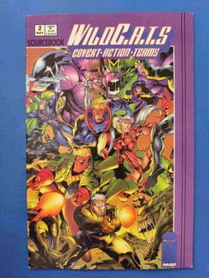 Image WildC.A.T.S. Sourcebook 2 comic used, English