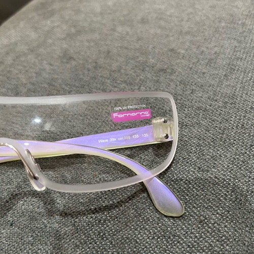 Fornarina glasses new with iridescent transparent lens