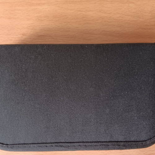 Protective case used with zipper, black