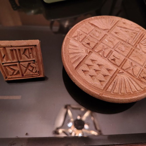 Bread stamps like new, set of two