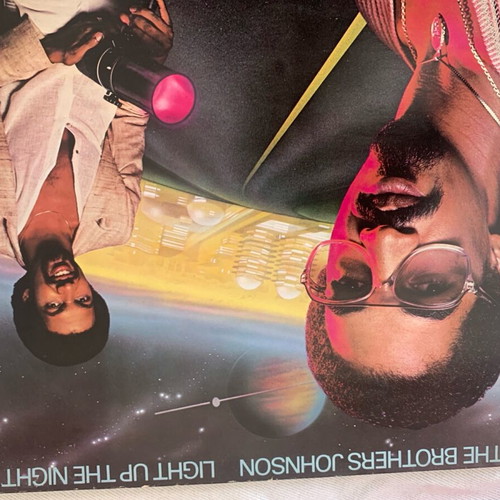 The Brothers Johnson Light Up The Night vinyl used, R&B / Soul